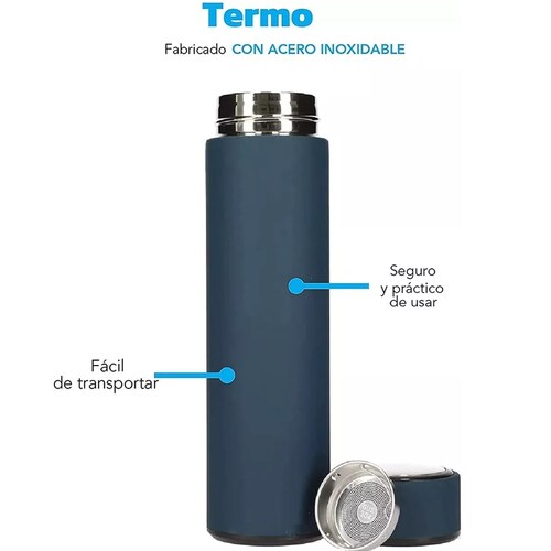 Termo Botella Acero Inoxidable 500 Ml Vaso Térmico Café Té