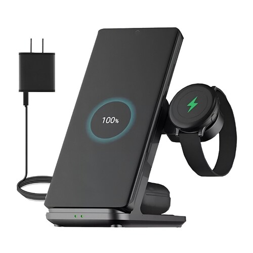 Wireless Charger Para S22/s21+galaxy Watch+buds2/pro