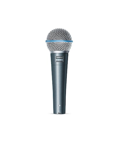 Microfono shure Beta Beta 58A dinámico supercardioide 