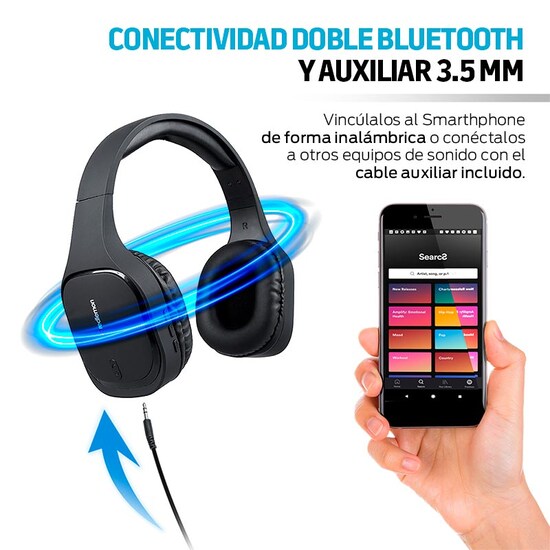 Auriculares Bluetooth con cable para Apple Lightning, cascos con conector  de 3,5 MM, medio interno