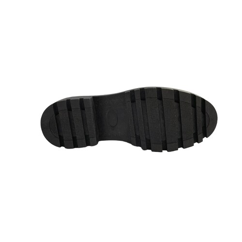 Zapatos Negros De Charol Con Plataforma Mujer Bap
