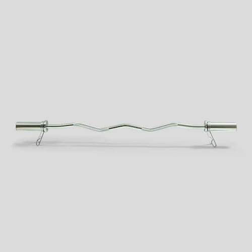 Barra Z Cromada Semiolímpica 120cm Gym / Gimnasio.