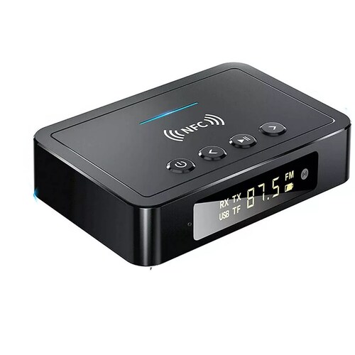 Bluetooth5.0 Transmisor/receptor Audio Estéreo Adaptador NFC