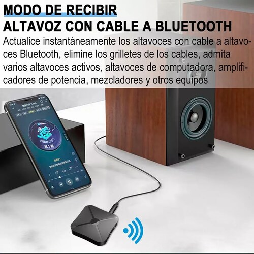 Bluetooth Transmisor Receptor Audio Bluetooth  2 En 1
