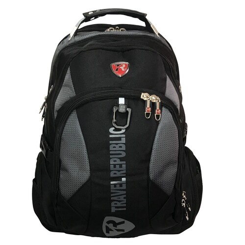 Mochila De Viaje Travel Republic Con Puerto Usb.