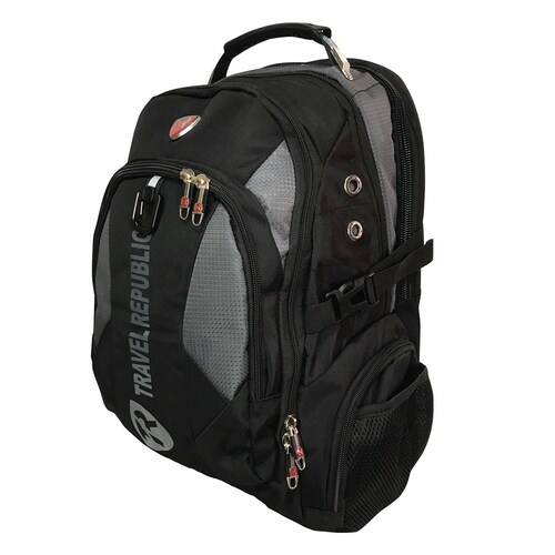 Mochila De Viaje Travel Republic Con Puerto Usb.