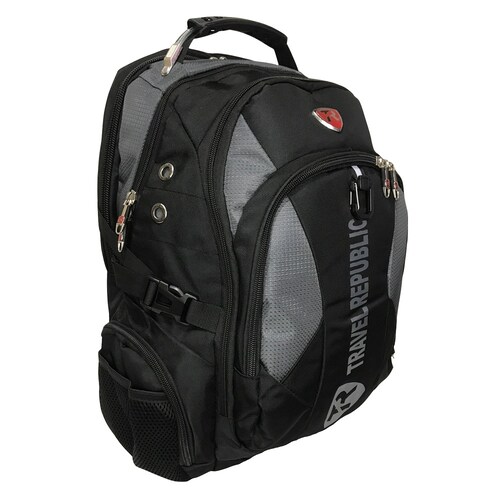 Mochila De Viaje Travel Republic Con Puerto Usb.