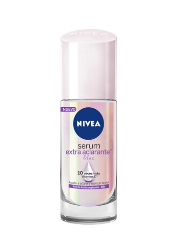 Antitranspirante En Roll On Nivea serum Extra Aclarante Lilac 40ml