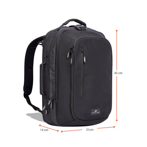 Mochila META CARBON Negra Ascentials Pro