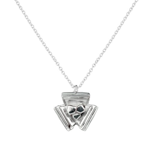 Dije Perenne de plata .925 con cadena, Joyería de plata de Anante Joyería