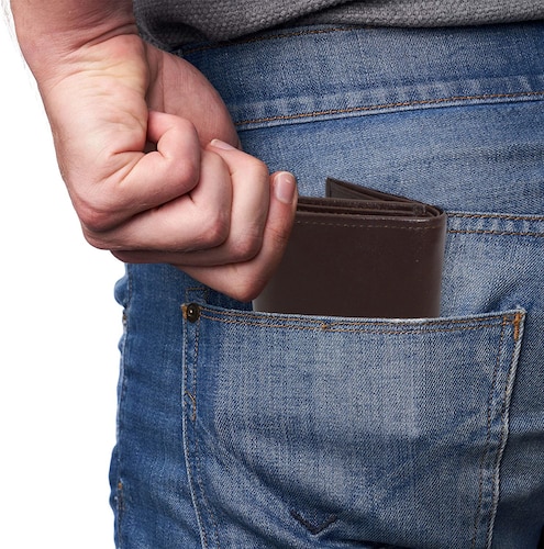 Cartera Billetera Carteras México Triple Piel Genuina Regalo Hombre