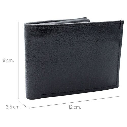 Cartera Billetera Carteras México Monedero Premium Piel Genuina Regalo Hombre