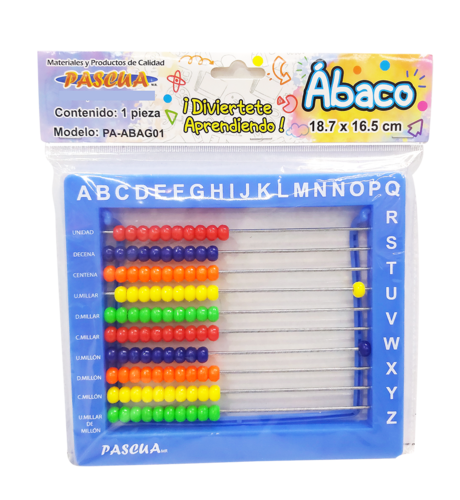 Ábaco de Marco de Plastico de 10 Filas con 100 Cuentas, Juguete de Aprendizaje de MatemáTicas Preescolar, Regalo para Niños Pequeños y Niñas Multicolor