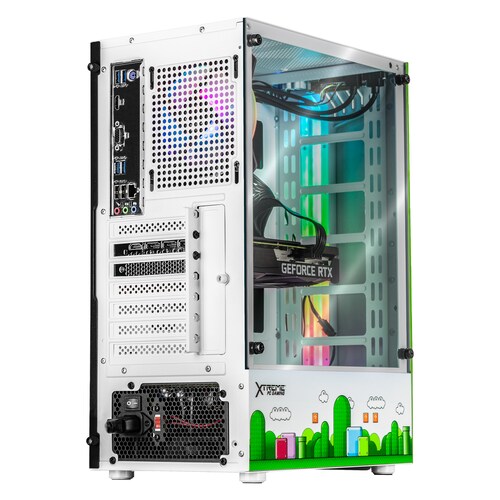 Xtreme PC Gaming Geforce RTX 3050 AMD Ryzen 5 5600X 16GB SSD 1TB WIFI Luigi 
