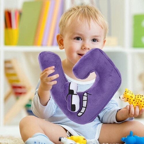 Alfabeto Lore Abc Juguete De Peluche Muñeca Para Niños FUNBU (letra G)