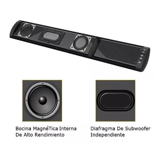 Barra De Sonido Bs-41 Bocina Bluetooth Optica 20w