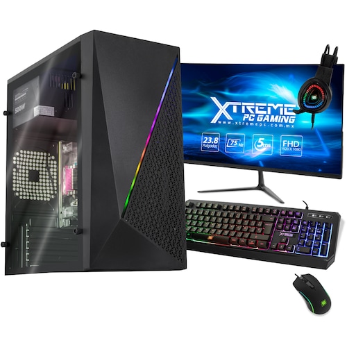 Xtreme PC Intel Quad Core J4125 2.7 Ghz 16GB SSD 500GB Monitor 23.8 WIFI 