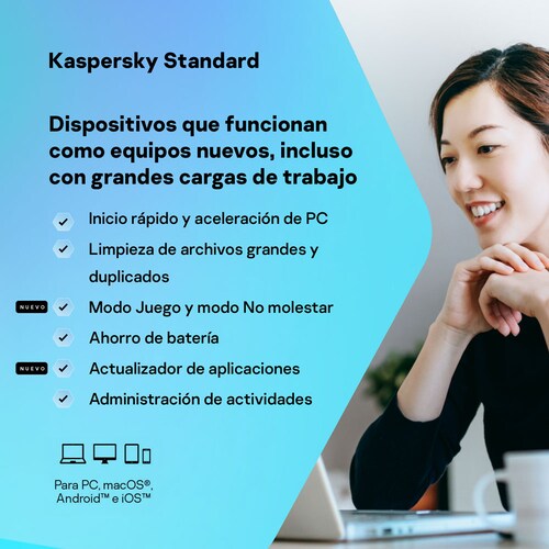 ESD Kaspersky Standard 5 Disp 1 año