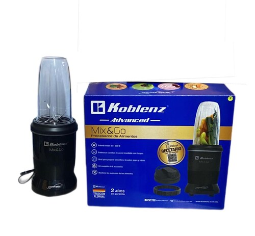 Procesador Koblenz ENS DE BKM 800 1000w Mix & Go END3**