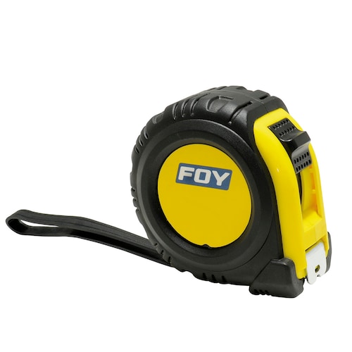 Flexómetro Anti-impacto Cinta Ancha 7.5m x 1pulg Foy