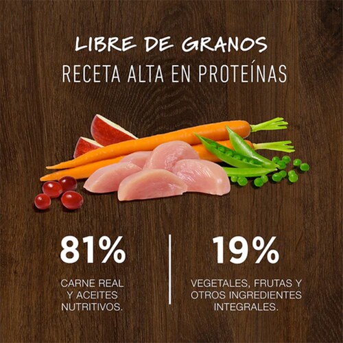 Instinct Original Alimento para Gatos con Carne Real de Pollo, Alto en Proteína y libre de granos, 2.2kg