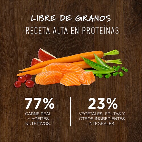 Instinct Original Alimento para Gatos con Carne Real de Salmón, Alto en Proteína y libre de granos, 2kg