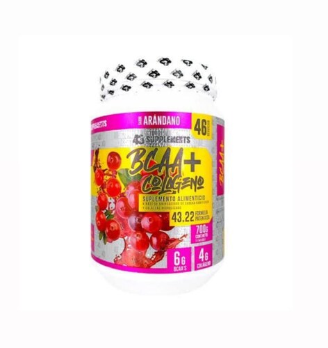 Bcaas + colageno 43 (46 serv) sabor arandano 