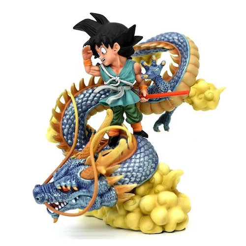 Figura Juguete Muñeco Goku Pequeño Shenlong Dragon Ball GT Caja