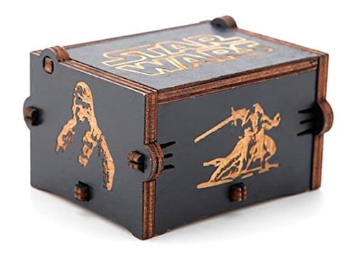 Caja Musical Star Wars - Intro Movie ( Color Negro ) FUNBU