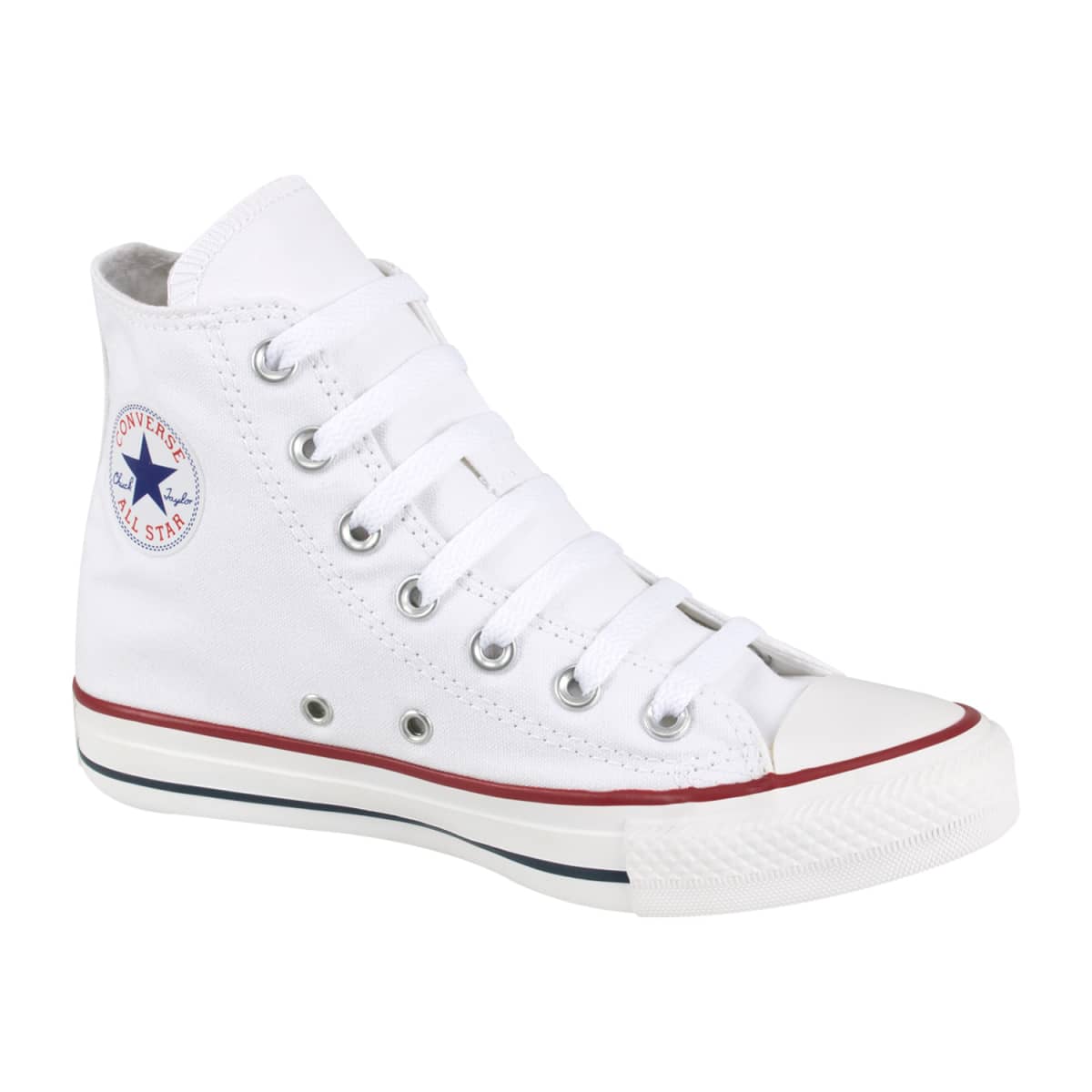 Tenis casual de bota Converse Chuck Taylor Classic Unisex color blanco mod. 10102