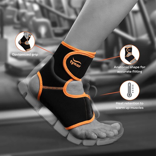 Soporte Deportivo Tobillera Elastica Ajustable 403 Tynor