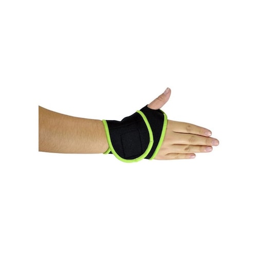 Muñequera Deportiva Neopreno Ajustable Ortopedia Verde 408 Tynor