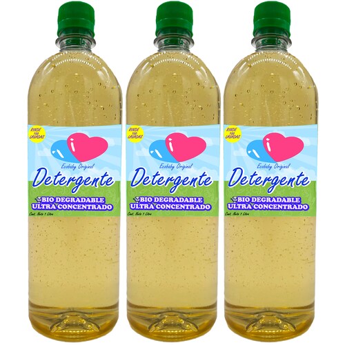 Lavado profundo Detergente para pañales ecológicos de tela ecobaby original 3 litros 