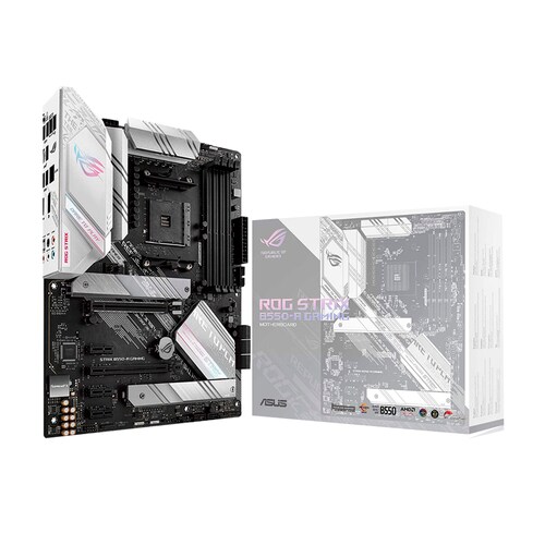 Tarjeta Madre Asus Rog Strix B550-A Gaming S-AM4 WIFI y Bluetooth
