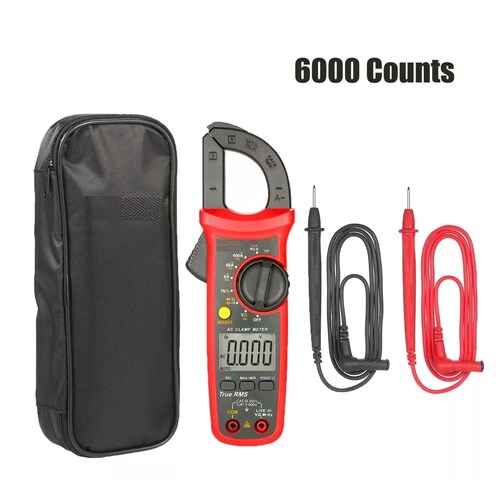 Kit Voltimetro Amperimetro Digital rojo