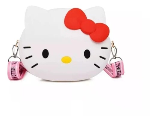 Bolsa Hello Kitty De Silicon Cartera+correa FUNBU