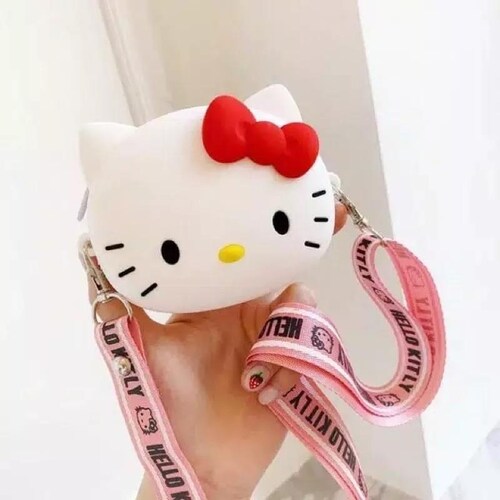Bolsa Hello Kitty De Silicon Cartera+correa FUNBU