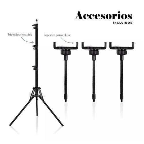 Lampara Aro De Luz 18 Pulgadas Led Profesional Foto Vídeo