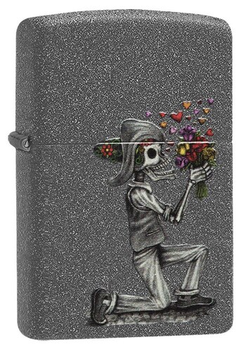 Encendedores Zippo pareja de calaveras dia de muertos 