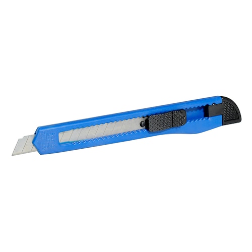 Cutter 13 Puntas Cuerpo Plástico 5pulg Hoja Seccionada Foy.