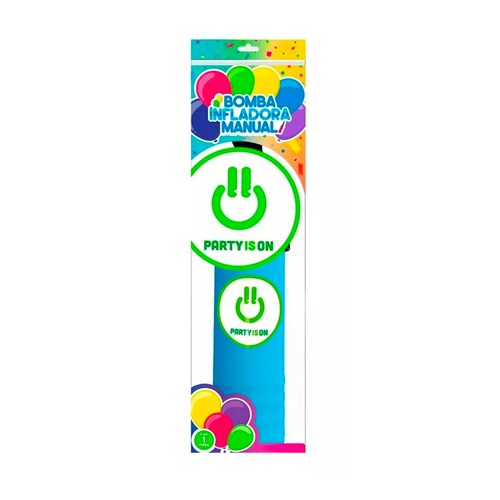 Bomba para inflar Globos Manual, Party is on 