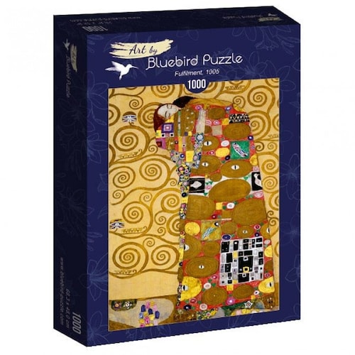 Rompecabezas Fulfilment 1905 Gustave Klimt Bluebird 1000 pz