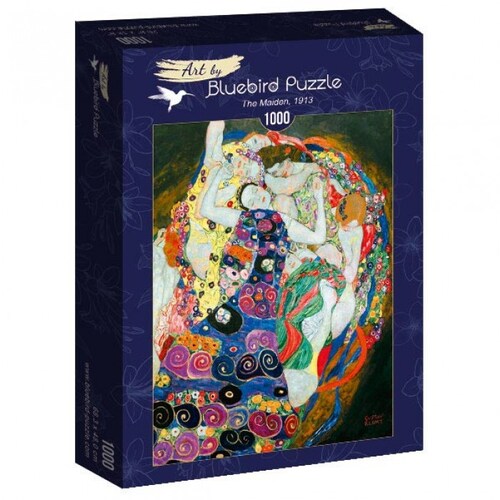 Rompecabezas The Maiden 1913 Gustave Klimt Bluebird 1000 pz