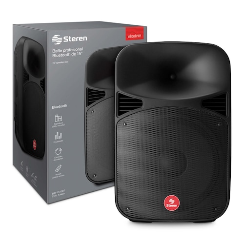 Bafle Profesional Bluetooth De 15 , 2800 W Pmpo BAF-1545BT 