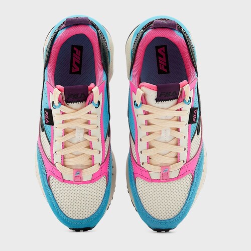 Tenis Fila Renno N Generation Azul Rosa Negro de Dama Original.