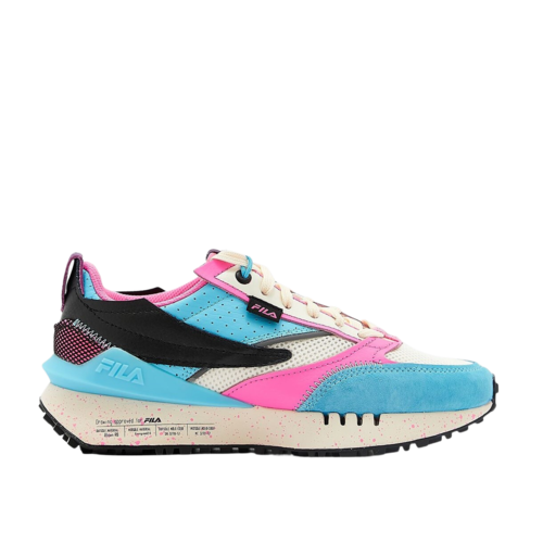 Tenis Fila Renno N Generation Azul Rosa Negro de Dama Original.