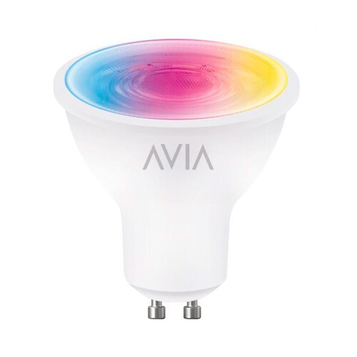 Foco Led Dicroico 5w Gu10 Avia Dimeable Smart Pack 6