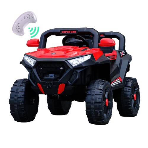 Montable eléctrico con control remoto con luces pro series BCX5 Rojo Beckon Eniz