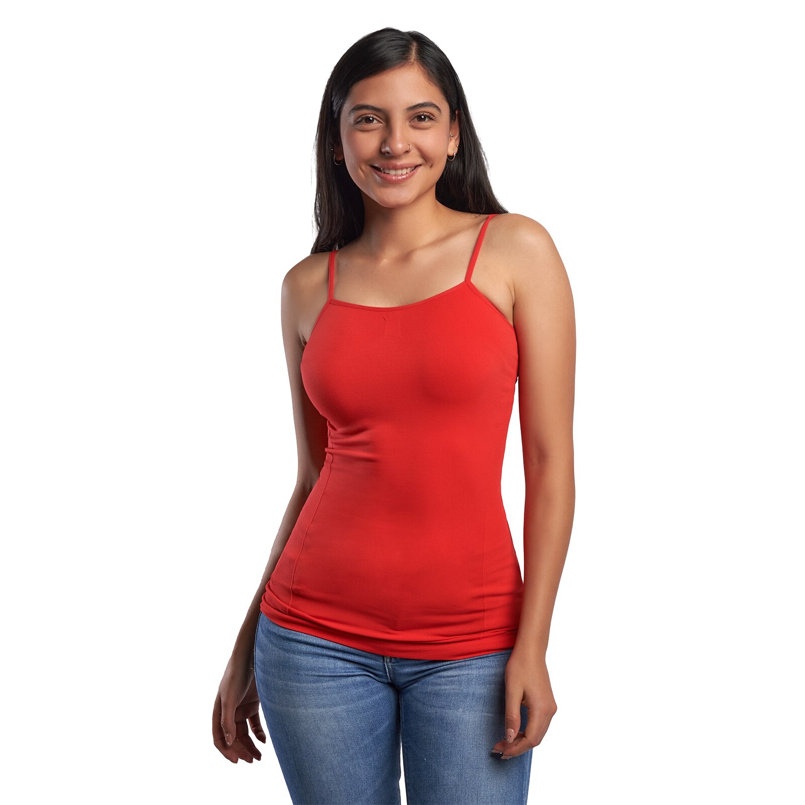 5 Blusas Top De Tirantes Licra Basico Para Mujer Chili Beans