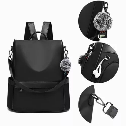 Mochila Mujer Moda Impermeable Antirrobo Bolsa Para Mujer.